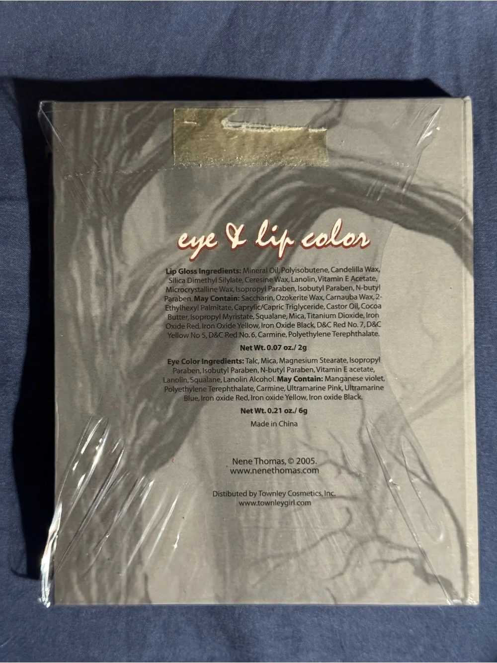 Amy Brown Eye & Lip Colour Palette Lip Gloss Eyeshadow New Sealed